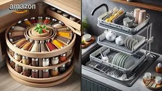 25 Amazon Kitchen Organization & Storage Finds To Maximize Space in Your Tiny Kitchen! (With Prices)