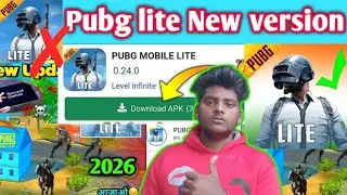 😱How To Download Pubg Mobile Lite🔗 New Update! 2026? | No Hacker😤 | Best Vpn? For Pubg Lite🥰 2026 🛑