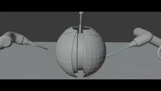5 mins of Satisfying Machine assembly| Blender animation | LooP