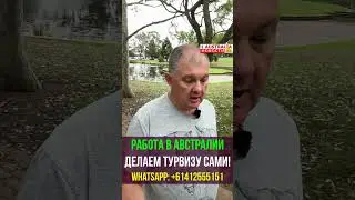 РАБОТА В АВСТРАЛИИ ДЕЛАЕМ ТУРВИЗУ САМИ [#1Australia]#2213 #1australia #иммиграция #работававстралии