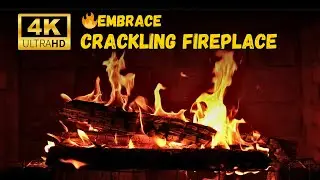 🔥 Embrace Crackling Fireplace for a Cozy and Relaxing Night
