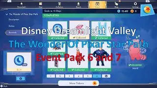 Disney Dreamlight Valley The Wonder Of Pixar Star Path Event Pack 6 And 7