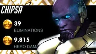 CHIPSA CARRY DOOMFIST! 39 ELIMS! [ OVERWATCH SEASON 19 TOP 500 ]