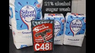 making a sugar wash with turbo yeast