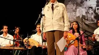 Mr SID AHMED SERRI EN OUVERTURE DE LA SOIREE EN SON HOMMAGE