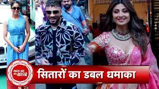 Sharvari Wagh, Raftaar, Shilpa Shetty Spotted On Set Of India's Got Talent | SBB