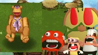Cursed Images In My Singing Monsters + Pizza Tower Screaming Meme