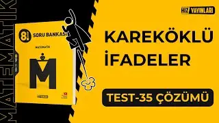 Hız Yayınları 8.Sınıf LGS Matematik | Test-35 Soru Çözümleri (Kareköklü İfadeler)
