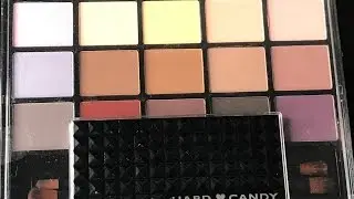Hard Candy Look Pro Matte eyeshadow pro palette review/Swatches