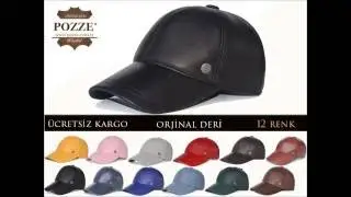 Deri şapka modelleri