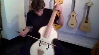 Basse de viole de Philipe Berne luthier