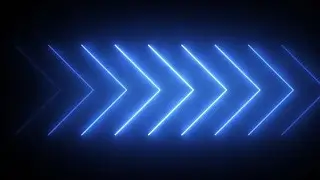 Neon Arrows - HD Video Background Loop