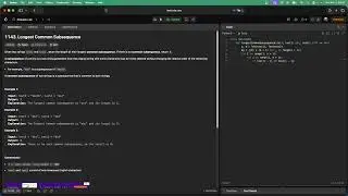 No Sound Leetcode 1143: Longest Common Subsequence