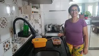 ALMO&Ccedil;O PR&Aacute;TICO I DIA A DIA I ISCA DE FRANGO 🥰😋