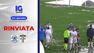 Appinganese vs Gabicce Gradara Rinviata per Pioggia Promozione Girone A