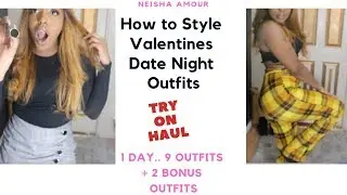 VALENTINES DAY / DATE NIGHT OUTFIT IDEAS 2019 |TRY ON HAUL