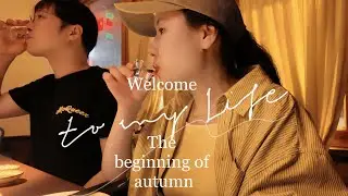 Vlog.회식하고 트레이더스 장보고 제철 새우에 한잔하고  결혼식가는 가을일상 브이로그