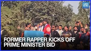 Rapper Turned Kathmandu Mayor Balendra Shah Kicks Off Prime minister Bid