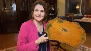 Vintage Table Restoration at The Mystical Magical Mansion