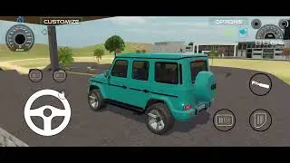 Roaring Blue G-Wagon | Drive Like a Boss! #indianvehiclessimulator3dvideos #gaming #gameplay 