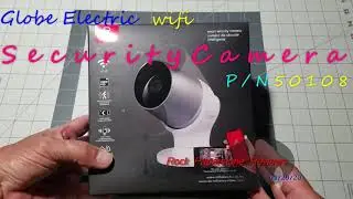 Globe Electric WiFi Plug-In Indoor/Outdoor Bullet Smart Camera P/N 50108 Review