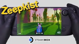 Zeepkist | Steam Deck Gameplay | Steam OS