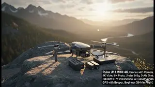Ruko U11MINI 4K Drone Review | 8K Photos, 96-Min Flight, GPS & AI Auto Features