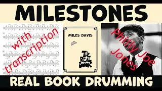 Milestones &ndash; Miles Davis &ndash; Drum Transcription & Performance