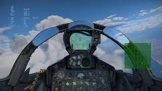 Training sortie: launch, intercept, patrol, land. No commentary F4s gameplay 