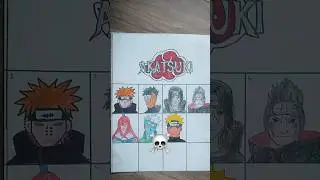 naruto in yash akatsuki yash art #drawing #animeart #animedrawing #naruto#manga #art