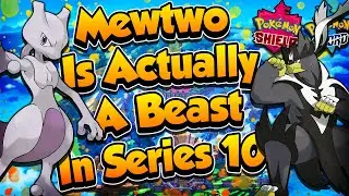 Mewtwo Is Actually Good In Series 10! - Pok&eacute;mon Sword and Shield Competitive Ranked Double Battles