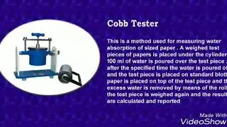 Paper & Packaging Testing Equipment