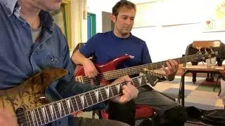 30-3-2021 bass bible tune 3 - G A C D - Bob Brouwer/bass & Ron Baggerman/gtr