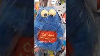 Sesame Street Cookie Monster plush plushie collectible vintage toy item #goldhunter137