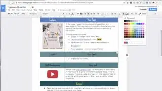 Hyperdoc Color Customization
