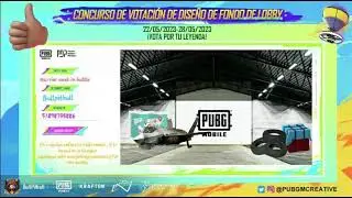 Concurso de Dise&ntilde;o  Fondo de Lobby para Pubg Mobile @PUBGMOBILEEsports @PUBGMOBILE