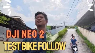 Tes Fitur Bike Follow drone dgi neo 2