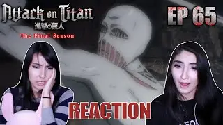 WAR HAMMER TITAN!! THE SCOUTS ARE HERE!! | Attack on Titan Episode 65 Reaction Highlights