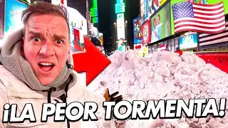 Asi fue la PEOR TORMENTA INVERNAL en ESTADOS UNIDOS
