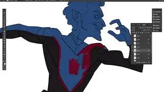 Sketching Nightcrawler Time-Lapse - Randy Bishop