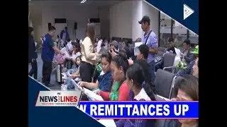 OFW remittances up