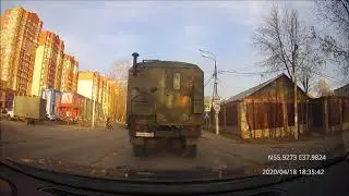 Driving in Moscow region: Пушкино - Свердловский 18/04/2019 (timelapse 4x)