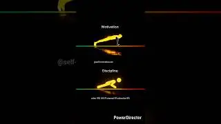 decipline Vs motivation #successMindest #motivational  #visualsoflife #visualofearth #shorts