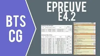 BTS CG - RÉUSSIR L' ÉPREUVE E4.2