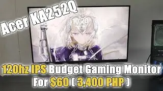 Acer KA252Q Best Budget Gaming Monitor? Quick Unboxing & Review