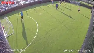 167910 Pitch1 Fives Soccer Centre Camera1 Kick and Rush vs Bagchester Utd