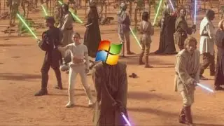 Star Wars II: Attack of the windows empire - YTP