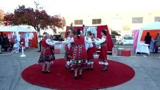 Bulgarian dancing ensemble 