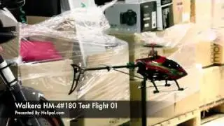 HeliPal.com - Walkera 4F180 Four-Blades Rotor Helicopter Test Flight 01