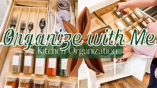 ORGANIZE WITH ME | KITCHEN ORGANIZATION | SPICES & HERBS | RAE DUNN ORGANIZE |